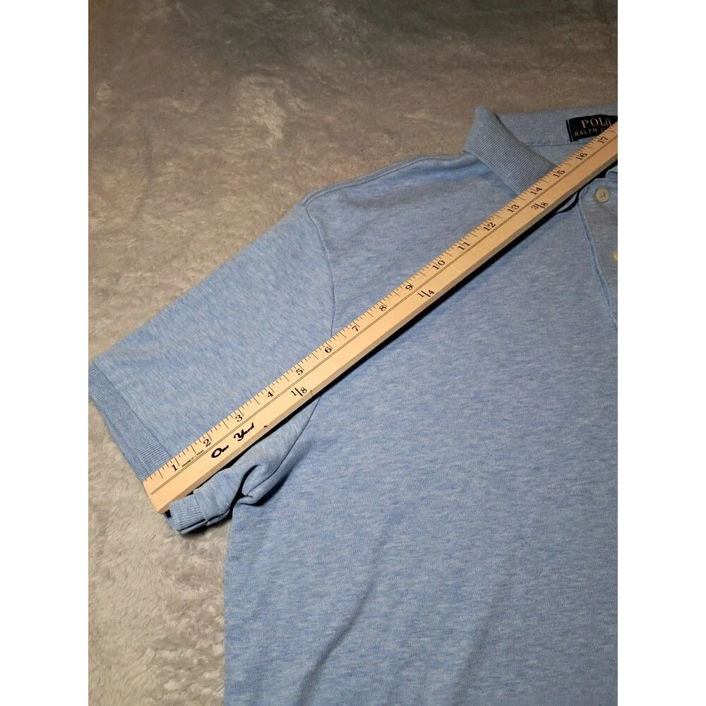 Ralph Lauren Polo Shirt Mens Size XL Blue Navy Pony Casual Short Sleeve